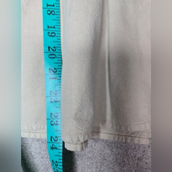 GRETTY ZUEGER cream ruffled cotton stud embroidered jacket. Size medium - Picture 10 of 11